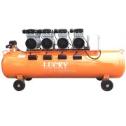 Máy nén khí không dầu Lucky 180L 4Motor