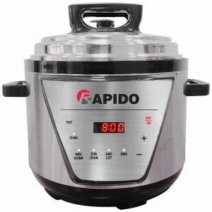 Nồi áp suất 5L điện tử Rapido RPC900-D